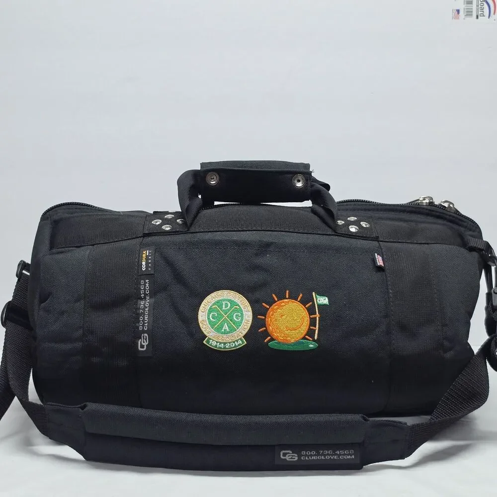 Club Glove Chicago Golf Association Gear Carry On Duffle Travel Bag NWT Cordura